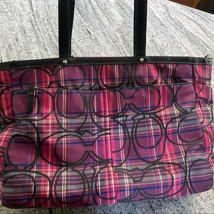 Coach diaper bag